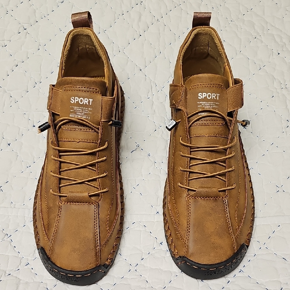 Sporto Men's Tan Sneakers